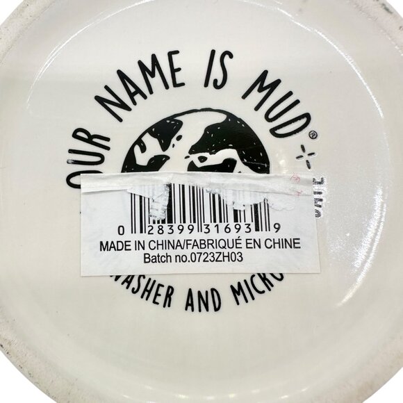 Dog-Themed Ceramic Mug With Colorful Paw Prints & Notes I’ll be Watching You - Picture 6 of 6